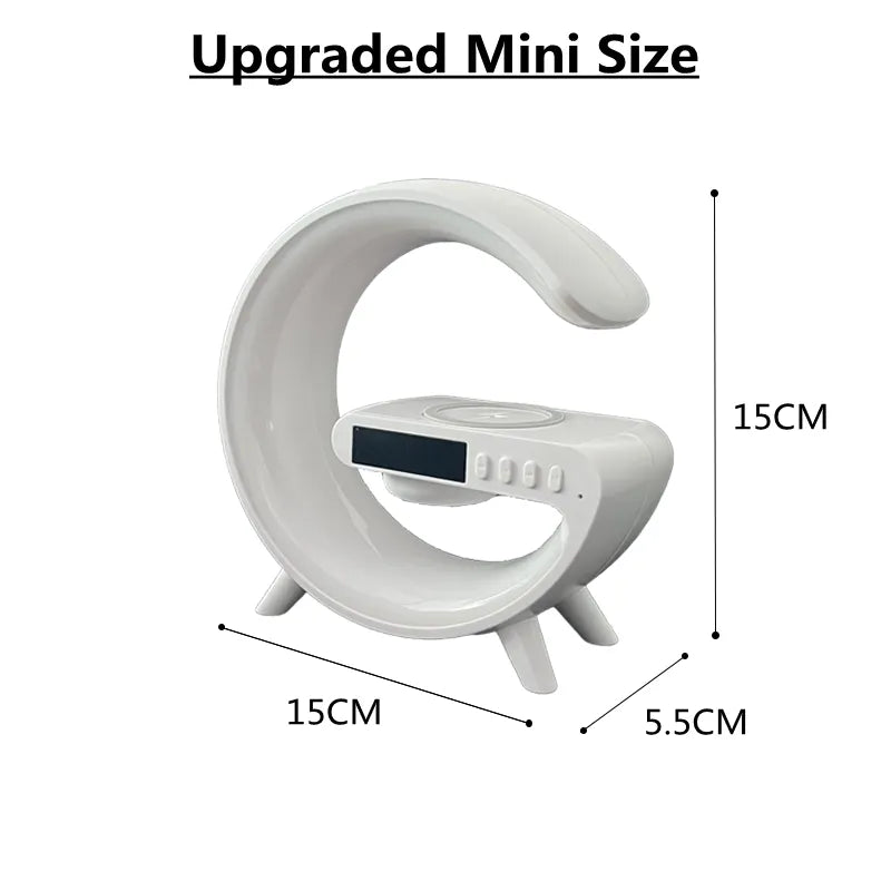 Mini estação de carregamento rápido sem fio para iPhone, Samsung, Xiaomi, Huawei, dentre outros